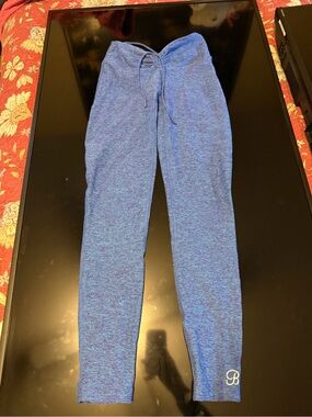Bombshell Sportswear Blue Heathered Jogger Leggings